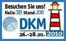 Kostenlose Eintrittskarten für DKM 2010 bestellen
