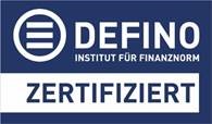 Logo DEFINO zertifiziert